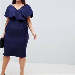 Asos Curve dress, worn once, freshly dry cleaned